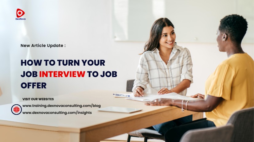 how to turn your job interview to job offer