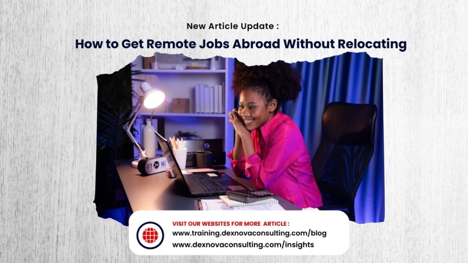 how to get remote jobs abroad