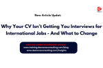 reasons your cv may not be getting you interviews