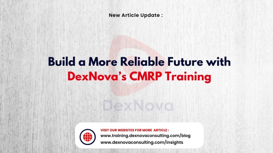 build a more reliable future with cmrp training