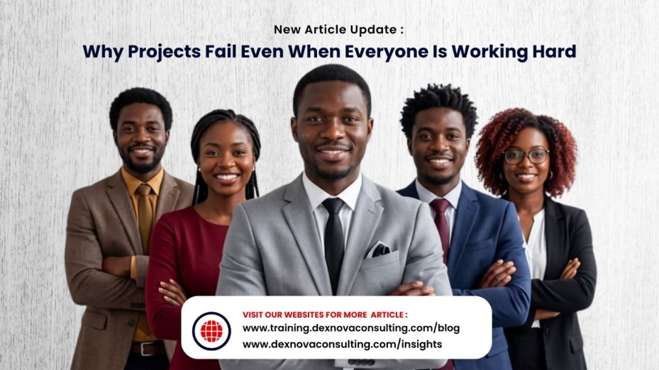 why project fails even when everyone is working hard